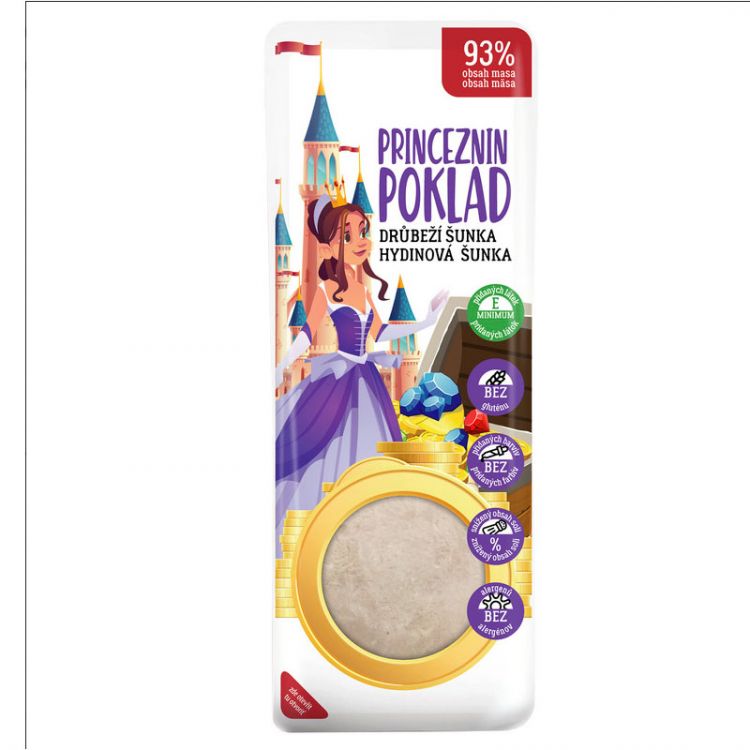 BARON Princeznin poklad (hydinová šunka) 100g