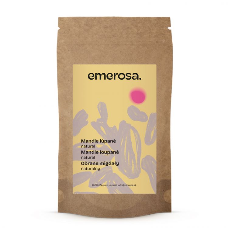 Emerosa Mandle lúpané natural 100g