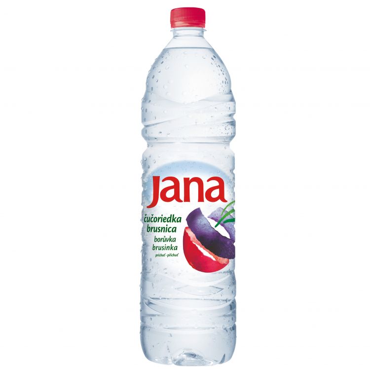 Jana Nízkoenergetický nesýtený nápoj čučoriedka brusnica 1,5 l