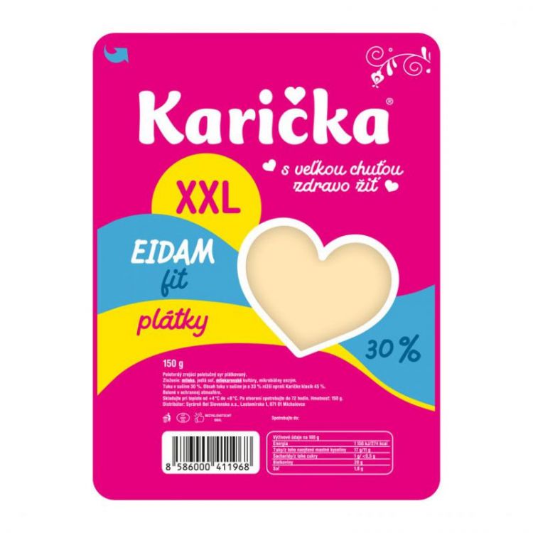 Karička Eidam plátky fit 30% XXL 150g