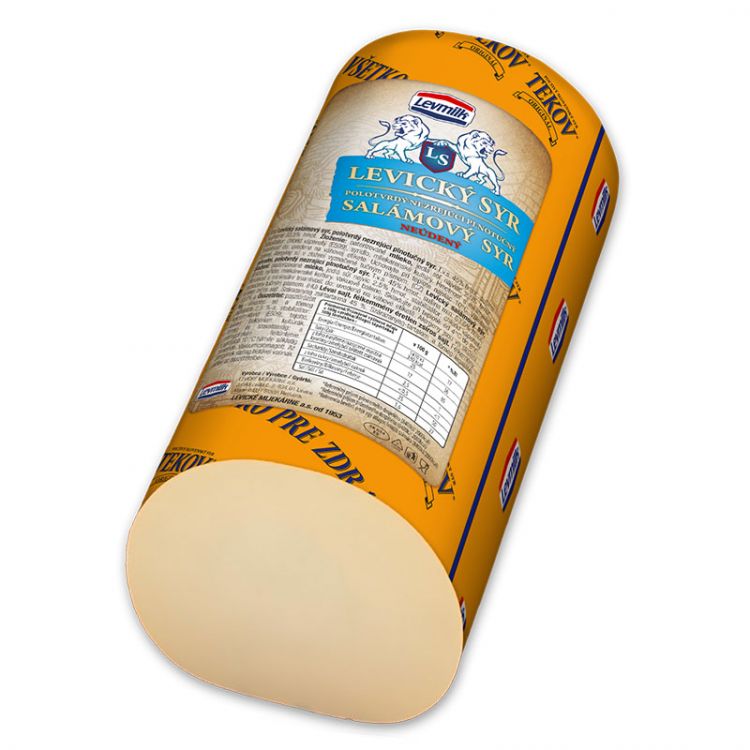 LEVMILK Levický salámový syr Neúdený - nezrejuci