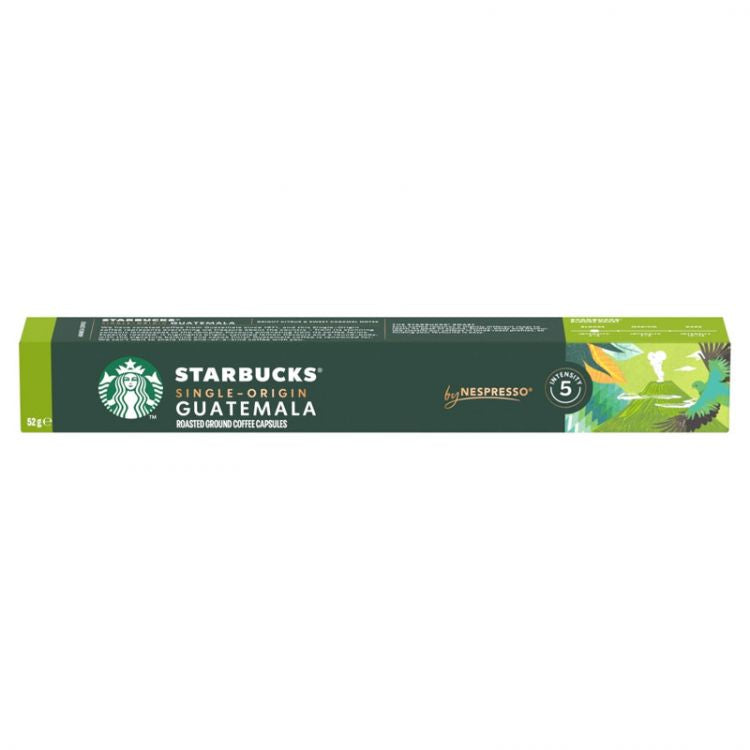 STARBUCKS by Nespresso Single-Origin Guatemala, kávové kapsuly - 10 kapsúl v balení 52g