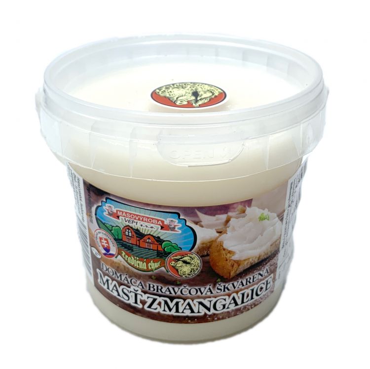 Topfarm Domáca bravčová škvarená masť - mangalica 500 g