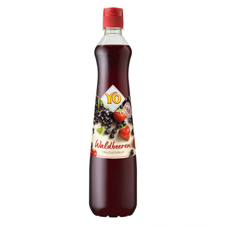 YO Ovocný sirup z lesných plodov 0,7 l