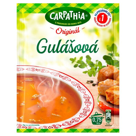 Carpathia Gulášová polievka vrecko 59 g