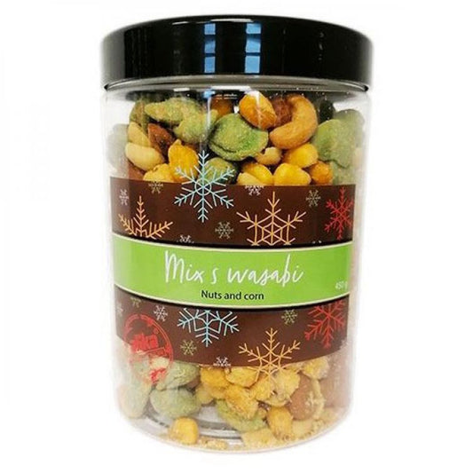 Dóza  Slaný mix s wasabi 450g