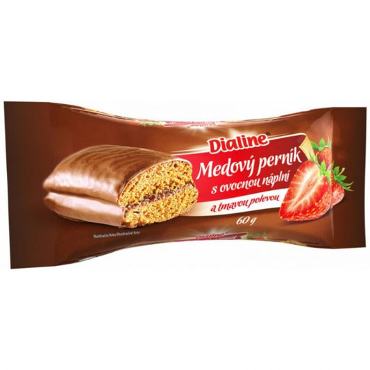 Druid Dialine medový perník jahoda 60g