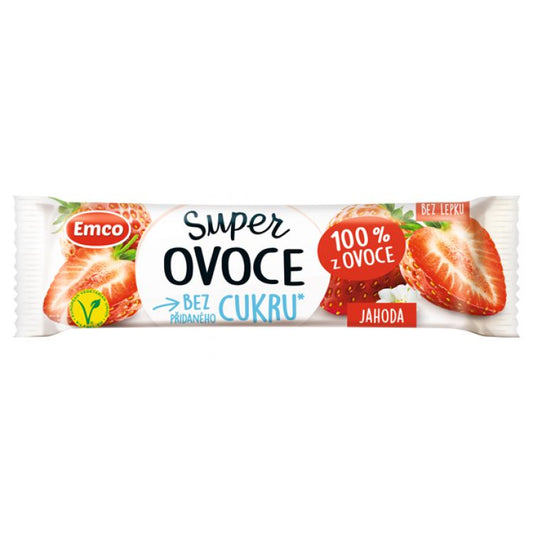Emco Ovocná tyčinka s jahodami 30 g