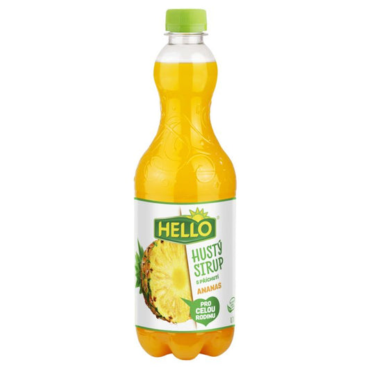 Hello Ovocný sirup - Ananas 700 ml