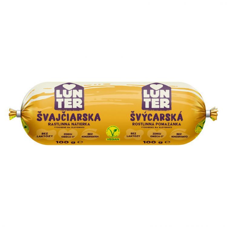 LUNTER Švajčiarska nátierka  100g