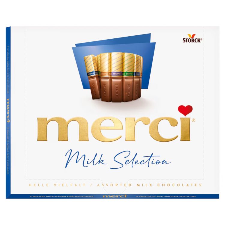 Merci Mix mliečna 250 g