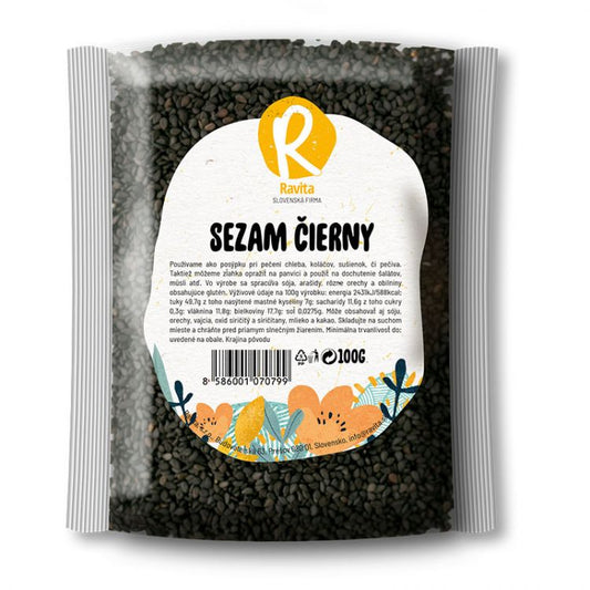 Ravita Semeno sezam čierny 100g R
